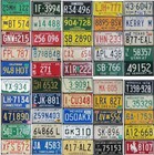 All 50 United States License Plates Vintage Older Set - Premium Set