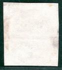 Penny Black 1840 Qv Stamp Gb Sg 2 1d Plate 2  nl  Red Mx Piece Cat   375- Redb148