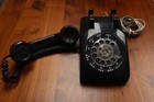 Vintage  western Electric  Model 500 Rotary Dial Phone - Black 