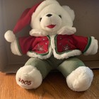 Dan Dee Walmart Snowflake Teddy 2005 Christmas Plush Bear Holiday Vintage