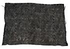 Ebony Black Bogolan Mali Mud Cloth Maze Design African Black And White Cotton