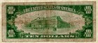 1929 T1  10 First National Bank Huntington Indiana Note - Ch  2508