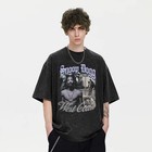 Snoop Dogg Shirt West Coast Hip Hop Rapper Like Washed Short Sleeve T-shirt Tee