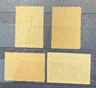 Poland 1945  Monuments Of Gdansk Sc 370-372  372a Imp  On Different Paper Mnh  