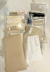 Cross Stitch Fabric Lot 5  Pounds W price Tags Total Over  500 Most Neutrals