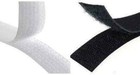 Sew On Hook   Loop Sewing stitch-on Fabric Velcro   Brand Tape Black White