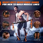 Pilates Bar Kit With Resistance Bands  Heavy Duty For Men  Training Bands 