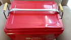 Vintage 1960s Coca Cola Cooler Things Go Better With Coke W handle Locking Top