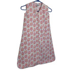 Baby Girls  Large 12-18 Months Halo Sleep Sack Leaf Print Fleece Zip