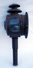 Antique Buggy Carriage Coach  Lantern Candle Lamp Iron Brass