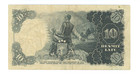Latvia 1940 10 Latu Banknote