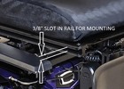 Quantum Wheelchair Compatible Cell Phone Holder Fits Chairs With Seat Side Rail