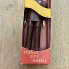 Vintage Renwal Miniature Father No  44 Jointed Plastic Doll In Original Box