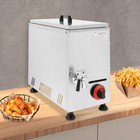 Gas Frying Machine Commercial Hot Corn Dog Fryer Adjustable Gas Frying Machine