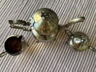 Vintage English Silver Mfg Corp Silver Plated Tea coffee Set Pot  Creamer  Sugar