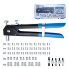 86pcs Hand Rivet Tool Kit - Aluminum Nut Setter For M3 m4 m5 m6 m8   Blind Rivet