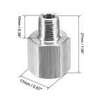 2pack Pipe Fitting Reducer Adapter 1 8  Npt Male X 1 4  Npt Female