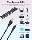 Universal 5v Dc Power Cable  Usb To Dc Charging Cord With 10pcs Adapter Plugs