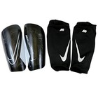 Nike Mercurial Lite Shin Guards Dv1771 With Sleeves   Bag  Size Medium     Black