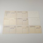 9 Vintage Uncirculated Postcards From Various Scenic Places