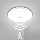 Led Panel Ceiling Light With Motion Sensor Downlight Lamp Fixture 18w 24w 36w Us