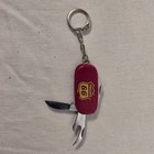 Vintage Phillips 66 Pocket Knife Keychain Multi Tool Red Gas Station Promo