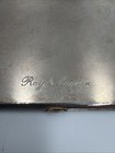 Vintage Ralph Lauren Metal Business Card Holder Rare Find