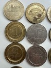 Lot Of 44  1 Slot Gaming Tokens  Caesars Sahara Las Vegas Casinos
