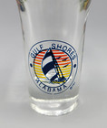 Gulf Shores Alabama Souvenir Shot Glass Multicolor Sailboat Sunset