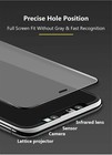 4 Pack Screen Protector For Iphone7 8 Plus  black  9d Curved Edge Tempered Glass
