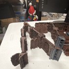 Modular Sci-fi Miniature Wargame Terrain Bulk Lot Wall Sections   Floor Tiles