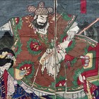 Utagawa Japanese Woodblock Print Meiji Diptych  korea Event  Ukiyo-e