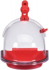 Jw Pet Insight Bird Bath Brightly Colored Clear Cover Splish And Splash Cage