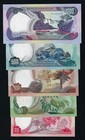 Portugal Angola Complete Set 20  50   100   500   1000 Escudos 1972 Xf-unc