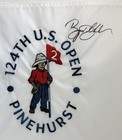 Bryson Dechambeau Signed 2024 Us Open Flag Pinehurst Golf Beckett Coa