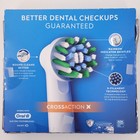 Oral B Cross Action X 10 Pack Replacement Brush Heads Electric Toothbrush