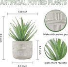 Fake Succulents Plants Artificial Succulents In Pots For Room Home Bathroom Bedr