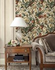 Erfoni 17 3  X118  Floral Birds Wallpaper Vintage X 118   Beige