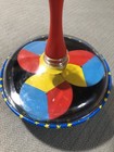 Schylling Color Changing Whistling Spinning Top Missing Bottom Piece