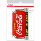 Coca-cola Deco Fountain Service Wall Sticker Clean Wall Art Decal 14 X 7