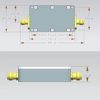 10m-6ghz Rf Amplifier 10db High Gain Driver Receiving Amplifier Signal Module