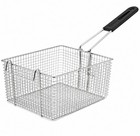 Stainless Steel Deep Fryer Basket  8x7x4 Inch Replacement Fry Basket With Handle