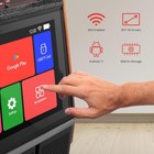 Pyle Portable Wireless Bt Streaming Karaoke Machine Loudspeaker W  Touch Screen