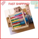 Melissa   Doug Abacus - Classic Wooden Educational Counting Toy With 100 Beads