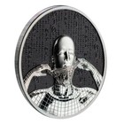 Second Skin 1 Oz  Silver Prof Coin  5 Cook Islands 2023