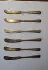  6  Antique Sterling Silver Towle Candlelight 5 7 8  Butter Knifes