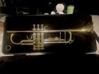 Bach Brass Gold Tone Student Trumpet With Mouthpiece And Hard Case