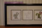 Disney Art Snow White Dopey  let Me See Your Hands  Limited Edition Sericel 1995