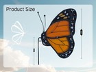 Monarch Butterfly Stained Glass Suncatcher For Plant Decoration And Gifts