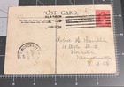 Antique Parisian Allan Line Mail Steamer Steamship Boat Ocean Liner Postcard
